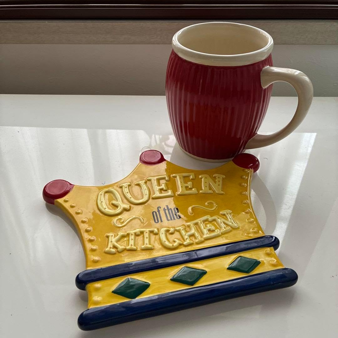 Queen of the Kitchen 壁掛けプレート ウェッジウッド ハーレクイン